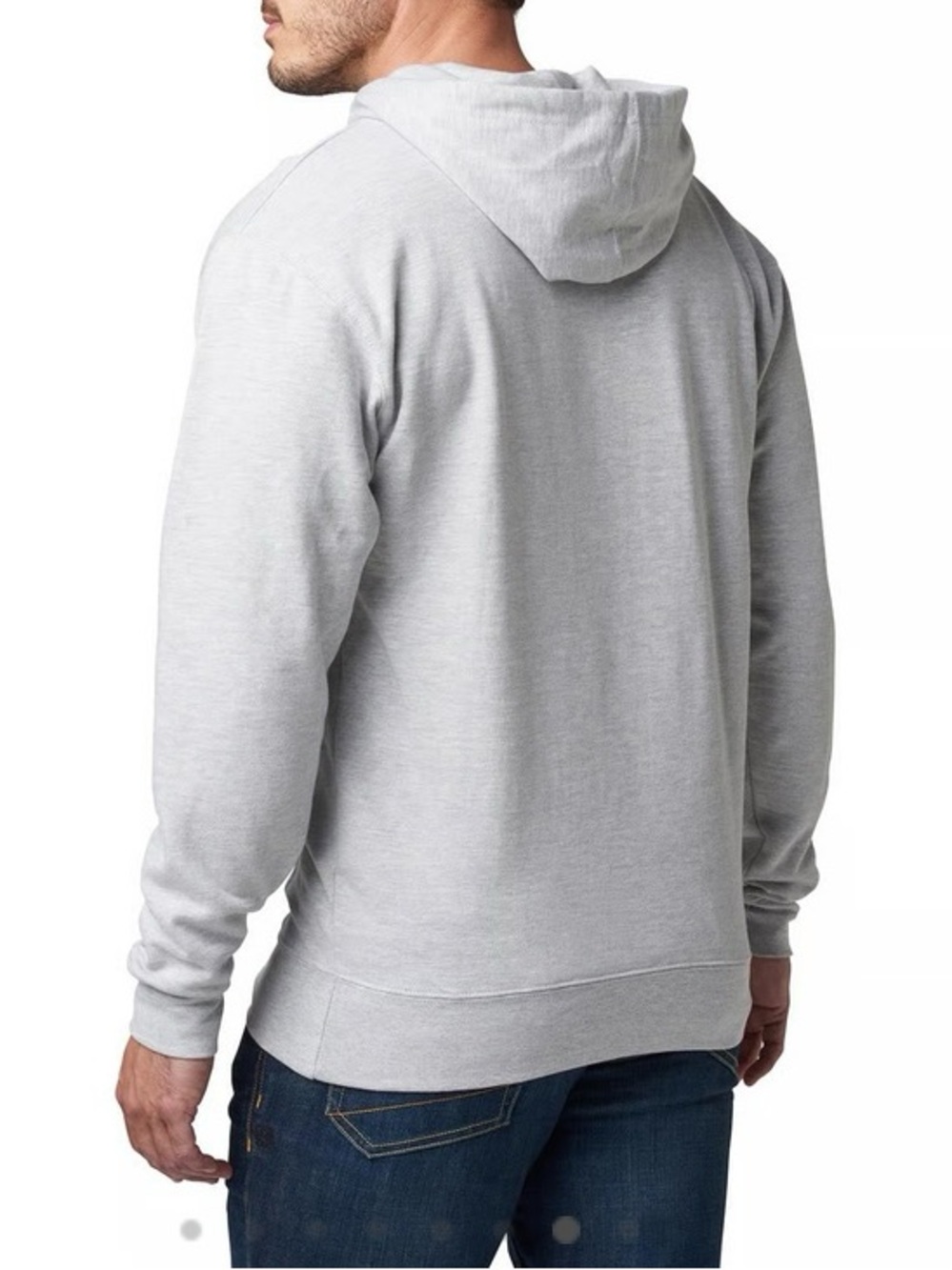 5.11 Tactical Men’s 2XL Scope Hoodie Light Grey Graphic Kangaroo Pocket - Picture 2 of 14